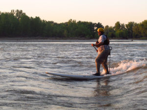 River Surfing Montana