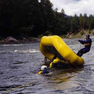 Swiftwater training, wilderness first aid, whitewater raft guid training